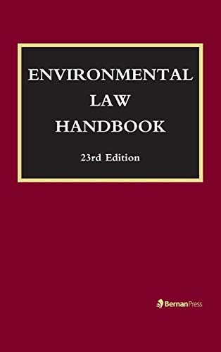 Stock image for Environmental Law Handbook for sale by Better World Books