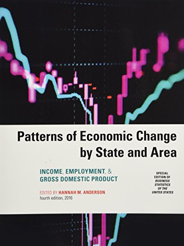 Imagen de archivo de Patterns of Economic Change by State and Area : Income, Employment, and Gross Domestic Product a la venta por Better World Books