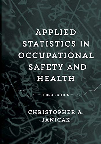 Imagen de archivo de Applied Statistics in Occupational Safety and Health a la venta por Textbooks_Source