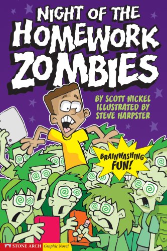 Night of the Homework Zombies (Graphic Sparks) (9781598890358) by Nickel, Scott