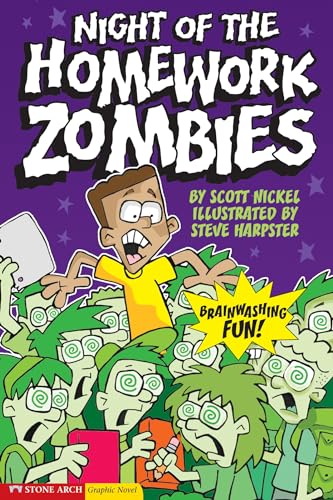 9781598891720: Night of the Homework Zombies: School Zombies (School of Zombies)