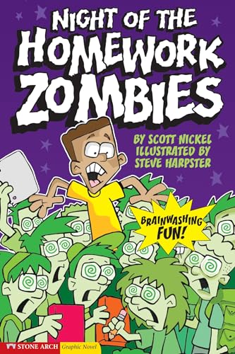 Imagen de archivo de Night of the Homework Zombies: School Zombies (Graphic Sparks) a la venta por SecondSale