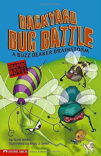 Imagen de archivo de Backyard Bug Battle: A Buzz Beaker Brainstorm (Grphic Sparks, A Buzz Beaker Brainstorm) a la venta por More Than Words
