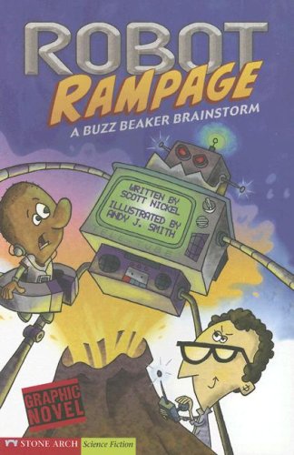 9781598892277: Robot Rampage: A Buzz Beaker Brainstorm (Grpahic Sparks, a Buzz Beaker Brainstorm)