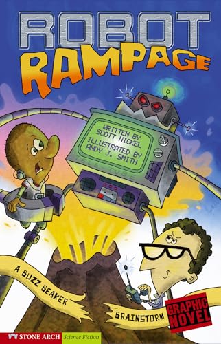 Stock image for Robot Rampage: A Buzz Beaker Brainstorm (Grpahic Sparks, a Buzz Beaker Brainstorm) for sale by Greenway