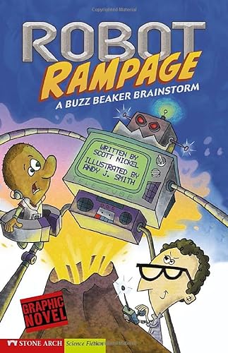 9781598892277: Robot Rampage: A Buzz Beaker Brainstorm (Graphic Sparks)