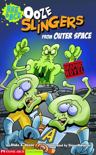Beispielbild fr Ooze Slingers from Outer Space: Eek & Ack (Graphic Sparks) zum Verkauf von ZBK Books