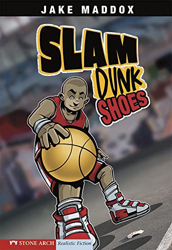 9781598898941: Slam Dunk Shoes (Jake Maddox Sports Stories)
