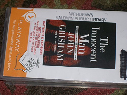 Beispielbild fr The Innocent Man: Murder and Injustice in a Small Town, Library Edition zum Verkauf von The Yard Sale Store