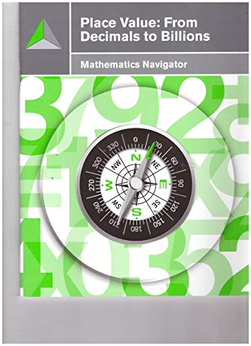 Imagen de archivo de Place Value: From Decimals to Billions, Student Book (Mathematics Navigator) a la venta por Alien Bindings