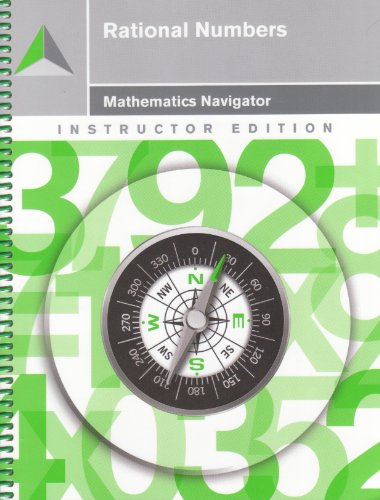 Imagen de archivo de Rational Numbers (Mathematics Navigator: Instructor Edition) a la venta por HPB-Red