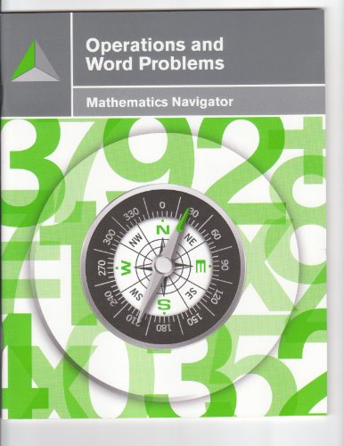 Imagen de archivo de Operations and Word Problems (Mathematics Navigator) a la venta por Wonder Book