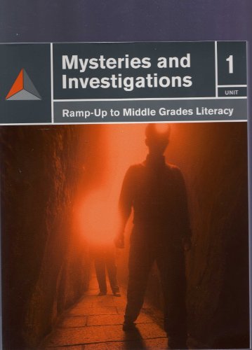 Imagen de archivo de Mysteries and Investigations (Ramp-Up to Middle Grades Literacy., Unit 1) a la venta por TextbookRush