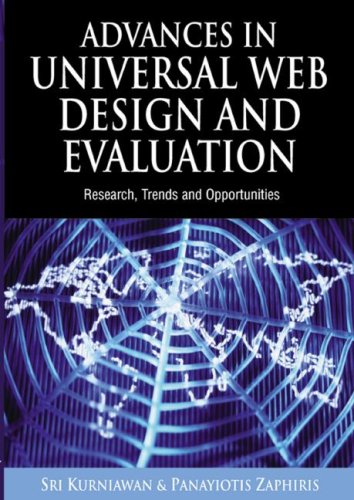 Stock image for Advances in Universal Web Design And Evaluation: Research, Trends And Opportunities for sale by dsmbooks