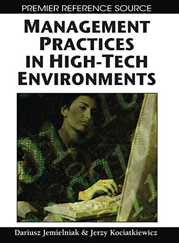 Beispielbild fr Management Practices in High-Tech Environments zum Verkauf von Better World Books