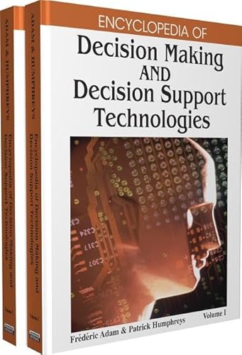 9781599048437: Encyclopedia of Decision Making and Decision Support Technologies
