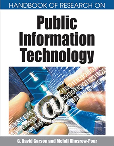Stock image for Handbook of Research on Public Information Technology (Book 1) for sale by Anybook.com
