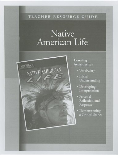 North American Indian Life Teacher Resource Guide (The Life of Early Civilization Series) (9781599050638) by Clare, John