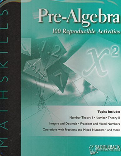 9781599055015: Pre-algebra Binder, Ebook (Curriculum Binders, Reproducibles)