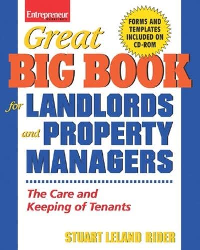 9781599180182: Great Big Book For Landlords and Property Managers (IPRO DIST PRODUCT I/I)