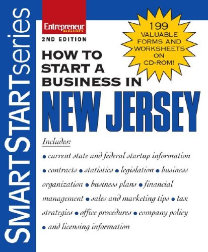 9781599180779: How to Start a Business in New Jersey