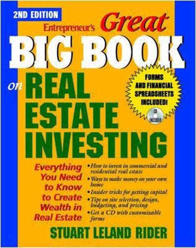 Beispielbild fr Entrepreneur's Great Big Book on Real Estate Investing: Everything You Need to Know to Create Wealth in Real Estate [With CDROM] zum Verkauf von ThriftBooks-Atlanta