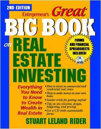 Stock image for Entrepreneur's Great Big Book on Real Estate Investing: Everything You Need to Know to Create Wealth in Real Estate [With CDROM] for sale by ThriftBooks-Atlanta