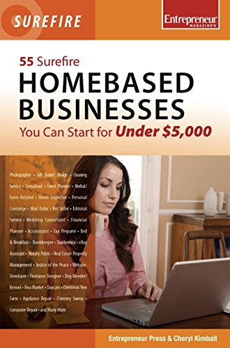 Imagen de archivo de 55 Surefire Homebased Businesses You Can Start for Under $5000 a la venta por Better World Books: West