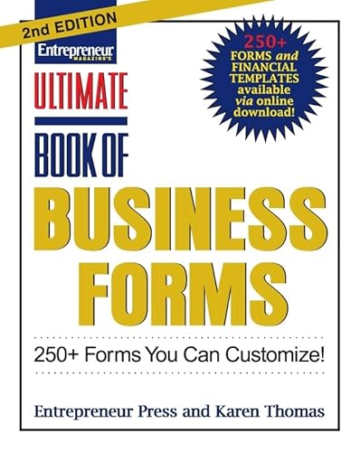 Stock image for Ultimate Book of Business Forms for sale by Revaluation Books