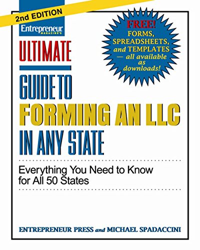

Ultimate Guide to Forming an LLC in Any State, Second Edition (Ultimate Series)