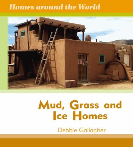 Imagen de archivo de Mud, Grass, and Ice Homes (Homes Around the World) a la venta por Irish Booksellers
