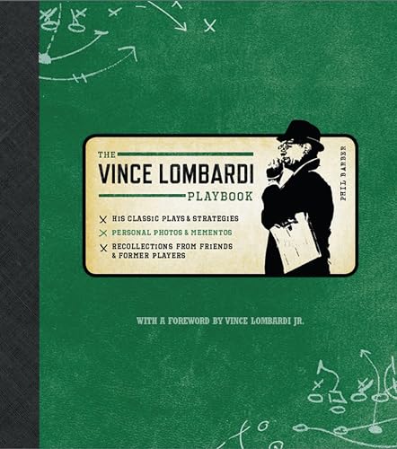Stock image for Official Vince Lombardi Playbook: * His Classic Plays & Strategies * Personal Photos & Mementos * Recollections From Friends & Former Players for sale by Wonder Book