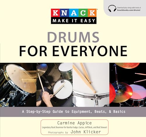 9781599217772: Knack Drums for Everyone: A Step-by-step Guide to Equipment, Beats, and Basics