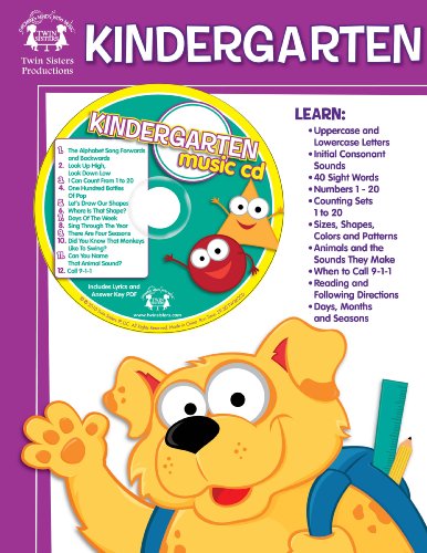 Beispielbild fr Kindergarten Activity Book (Twin Sisters Productions: Growing Minds with Music) zum Verkauf von HPB Inc.