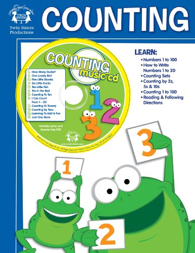 Beispielbild fr Counting Activity Book/Counting Music Cd zum Verkauf von Red's Corner LLC
