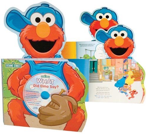 Stock image for What Did Elmo Say? (Sesame Street) (Sesame Street Board Books & Audio CDs) for sale by Wonder Book