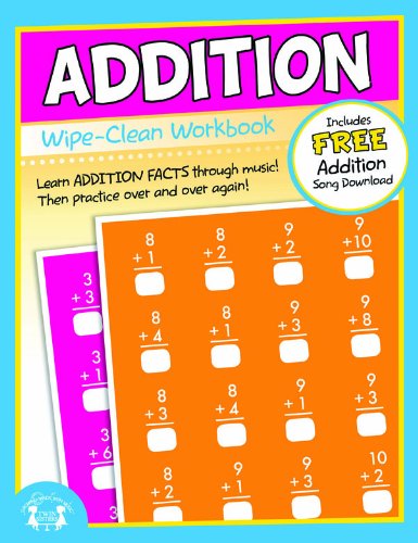 9781599227306: Addition Wipe Clean Workbook