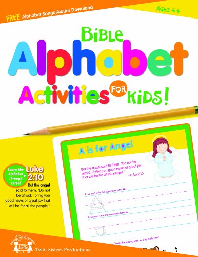Beispielbild fr Bible Alphabet Activities for Kids zum Verkauf von HPB-Diamond