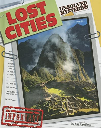 Stock image for Lost Cities for sale by ThriftBooks-Dallas