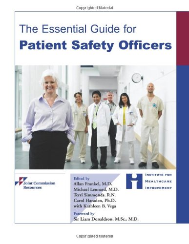 Beispielbild fr Essential Guide for Patient Safety Officers zum Verkauf von Better World Books