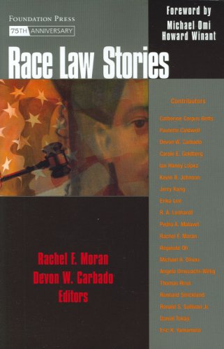 Beispielbild fr Race Law Stories zum Verkauf von Better World Books