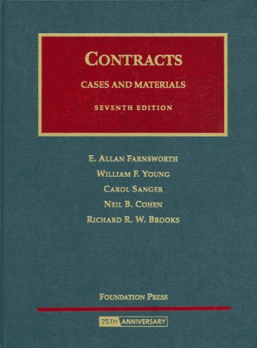 Stock image for Contracts: Cases and Materials (University Casebook) for sale by GF Books, Inc.