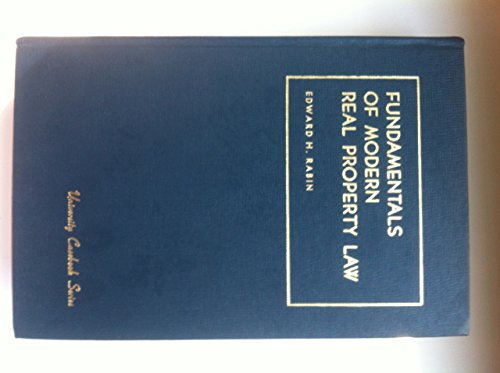 Imagen de archivo de Rabin, Kwall and Kwall's Fundamentals of Modern Property Law, 5th a la venta por Lost Books