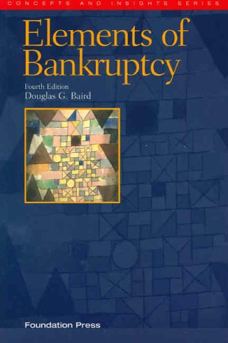 Beispielbild fr The Elements of Bankruptcy zum Verkauf von Better World Books