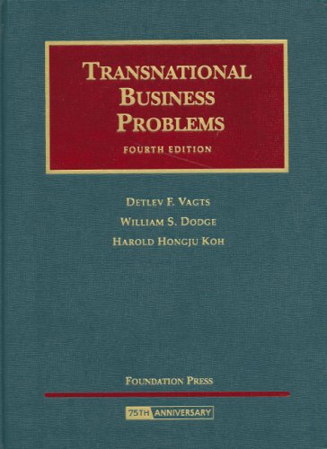 Beispielbild fr Transnational Business Problems, 4th Edition zum Verkauf von Half Price Books Inc.