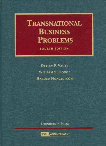 Imagen de archivo de Transnational Business Problems, 4th Edition a la venta por Half Price Books Inc.