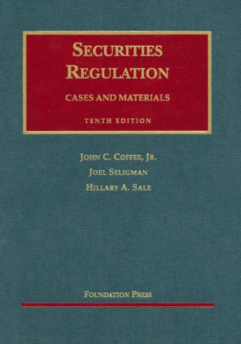 Stock image for Securities Regulation: Cases and Materials (University Casebook) for sale by HPB-Red