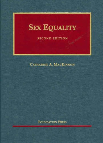 Stock image for Sex Equality (University Casebook Series) for sale by SecondSale