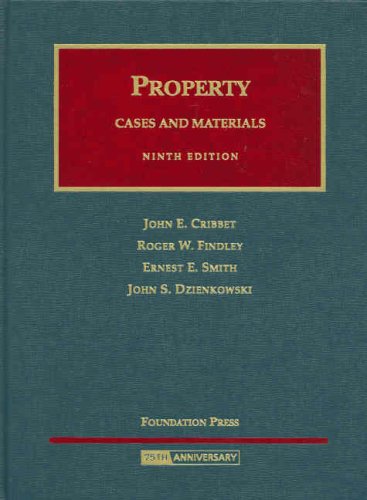 Beispielbild fr Property: Cases and Materials zum Verkauf von Revaluation Books