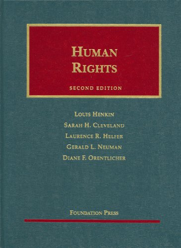 9781599412610: Human Rights (University Casebook Series)